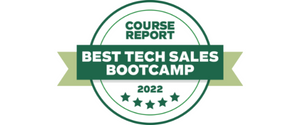 Aspireship was named one of Course Report's Best Tech Sales Bootcamps for 2022