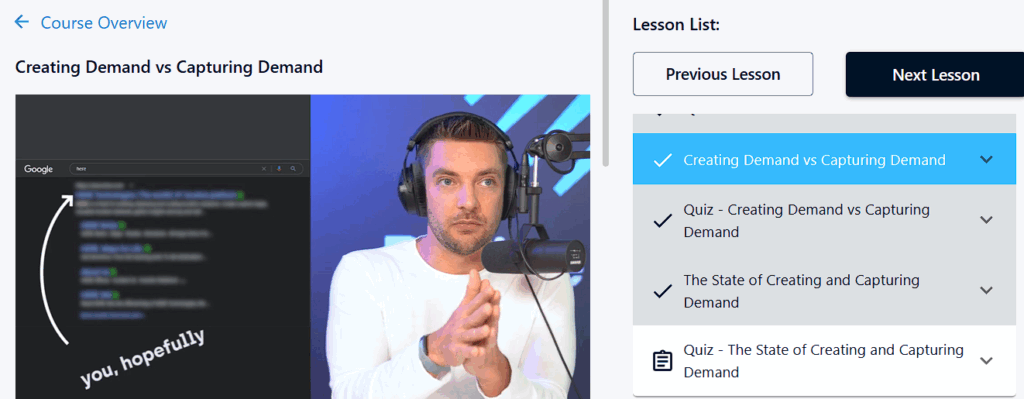 Creating Demand vs Capturing Demand